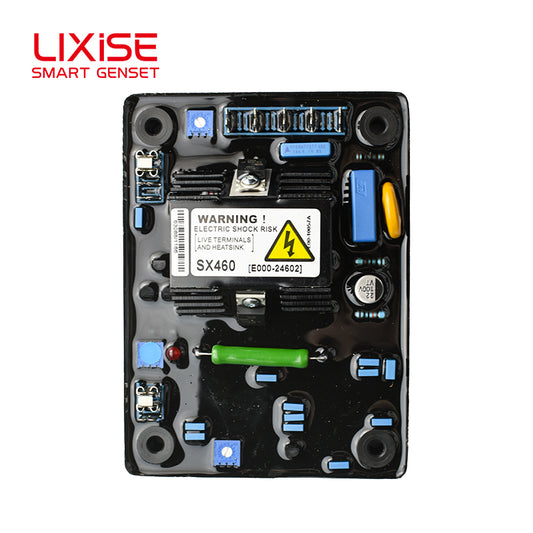 LIXiSE SX460 Half-Wave Thyristor Automatic Voltage Regulator Factory High Thermal Stability AVR For Brushless Generator