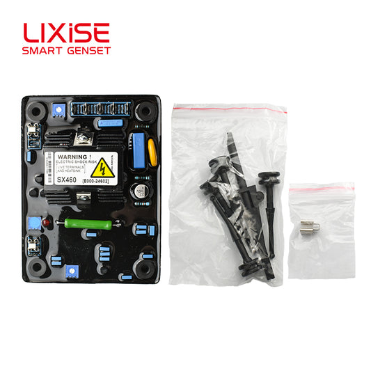 LIXiSE SX460 Half-Wave Thyristor Automatic Voltage Regulator Factory High Thermal Stability AVR For Brushless Generator