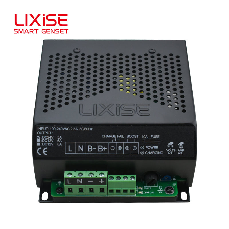LIXiSE LBC2405B 24V 5A Floating Diesel Generator Battery Charger