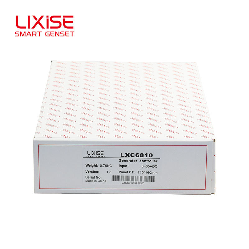 LIXiSE LXC6810 TFT Color Genset Controller -50℃~80℃ Extreme Temp, Built-in 4G Mobile Remote Control, Multi-Language & Cloud Asset Management For Generators, Fire Pumps & Air Compressors