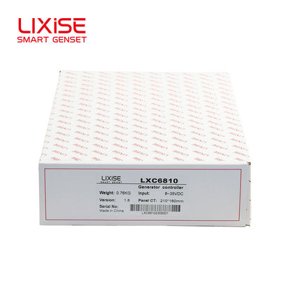 LIXiSE LXC6810 TFT Color Genset Controller -50℃~80℃ Extreme Temp, Built-in 4G Mobile Remote Control, Multi-Language & Cloud Asset Management For Generators, Fire Pumps & Air Compressors