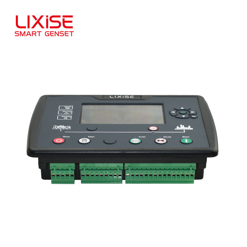 LIXiSE LXC6810 TFT Color Genset Controller -50℃~80℃ Extreme Temp, Built-in 4G Mobile Remote Control, Multi-Language & Cloud Asset Management For Generators, Fire Pumps & Air Compressors