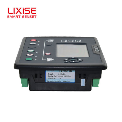 LIXiSE LXC6810 TFT Color Genset Controller -50℃~80℃ Extreme Temp, Built-in 4G Mobile Remote Control, Multi-Language & Cloud Asset Management For Generators, Fire Pumps & Air Compressors