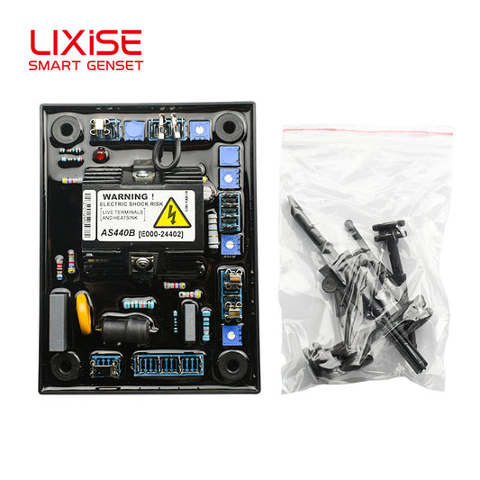 LIXiSE AS440B Half-Wave Thyristor AVR Compact Generator Voltage Stabilizer | Manufacturer