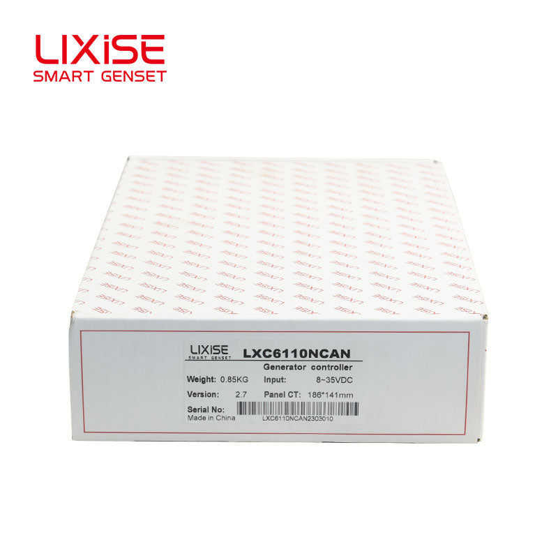 LIXiSE LXC6110NCAN J1939 CAN Bus Genset Controller | Black Box Fault Playback Auto Start Stop for Rental Generators & Air Compressors