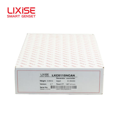 LIXiSE LXC6110NCAN J1939 CAN Bus Genset Controller | Black Box Fault Playback Auto Start Stop for Rental Generators & Air Compressors