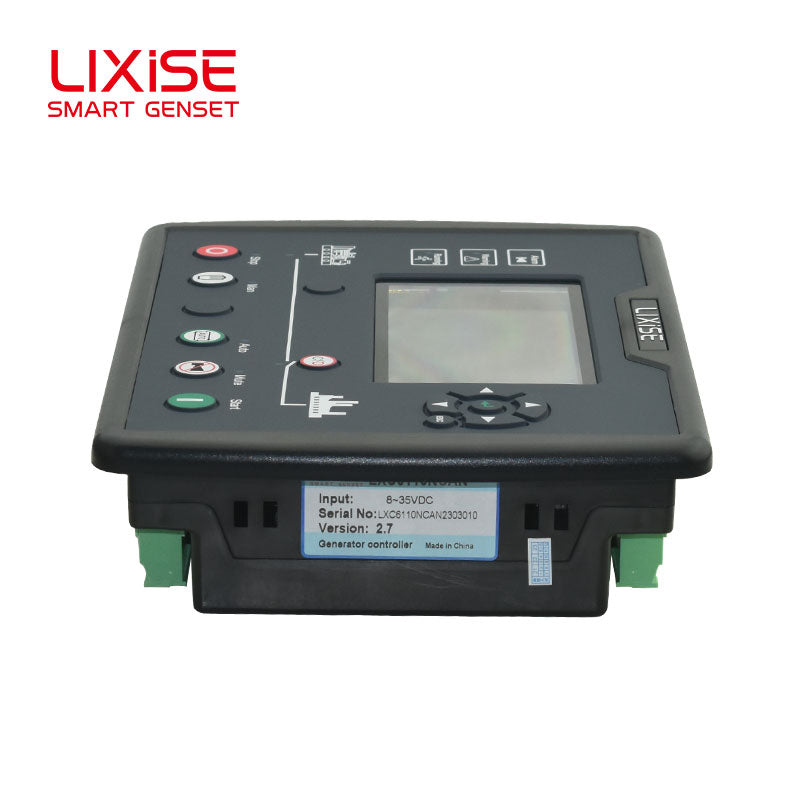LIXiSE LXC6110NCAN J1939 CAN Bus Genset Controller | Black Box Fault Playback Auto Start Stop for Rental Generators & Air Compressors