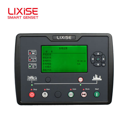 LIXiSE LXC6110NCAN J1939 CAN Bus Genset Controller | Black Box Fault Playback Auto Start Stop for Rental Generators & Air Compressors