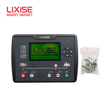 LIXiSE LXC6110NCAN J1939 CAN Bus Genset Controller | Black Box Fault Playback Auto Start Stop for Rental Generators & Air Compressors