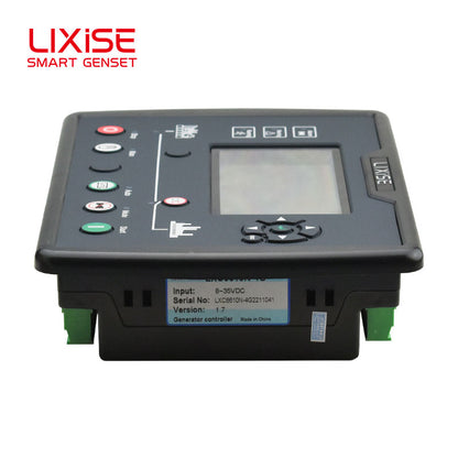 LIXiSE LXC6610N-4G Single Auto Genset Controller | Built-in Hidden 4G Antenna, 4.3" Multi-Language LCD, 18s Black Box Fault Record, Cloud Multi-Unit Management for Rental & Telecom Base Station Generators