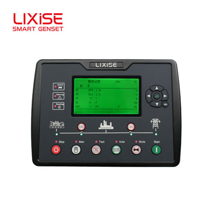 LIXiSE LXC6620N-4G 4G Cloud AMF Genset Controller | Built-in Hidden 4G Antenna, 18s Black Box Fault Playback for Rental & Base Station Generators