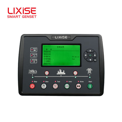 LIXiSE LXC6620N-4G 4G Cloud AMF Genset Controller | Built-in Hidden 4G Antenna, 18s Black Box Fault Playback for Rental & Base Station Generators