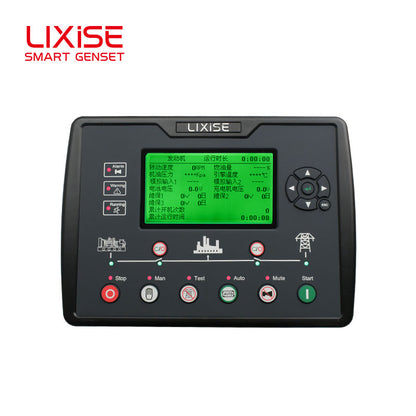 LIXiSE LXC6620N-4G 4G Cloud AMF Genset Controller | Built-in Hidden 4G Antenna, 18s Black Box Fault Playback for Rental & Base Station Generators