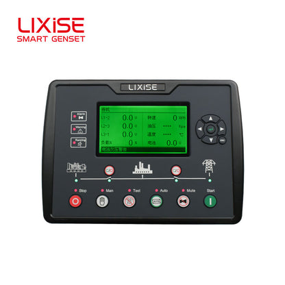 LIXiSE LXC6620N-4G 4G Cloud AMF Genset Controller | Built-in Hidden 4G Antenna, 18s Black Box Fault Playback for Rental & Base Station Generators