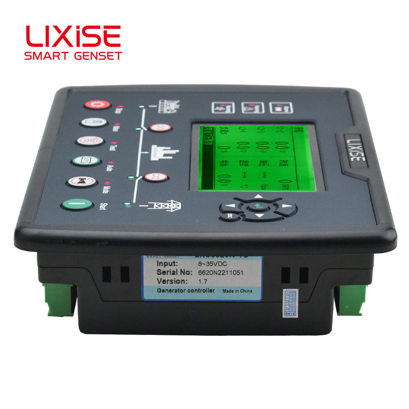 LIXiSE LXC6620N-4G 4G Cloud AMF Genset Controller | Built-in Hidden 4G Antenna, 18s Black Box Fault Playback for Rental & Base Station Generators