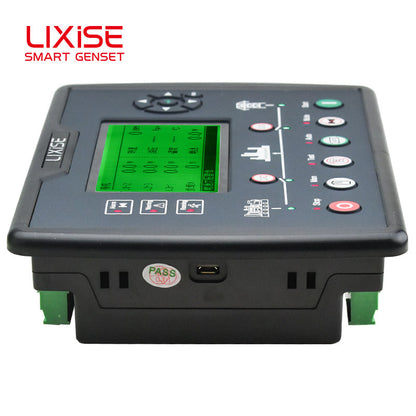 LIXiSE LXC6620N-4G 4G Cloud AMF Genset Controller | Built-in Hidden 4G Antenna, 18s Black Box Fault Playback for Rental & Base Station Generators