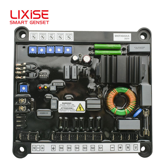 LIXiSE  M40FA640A Automatic Voltage Regulator | Marelli Type AVR For Three Phase Synchronous Brushless Generator Factory