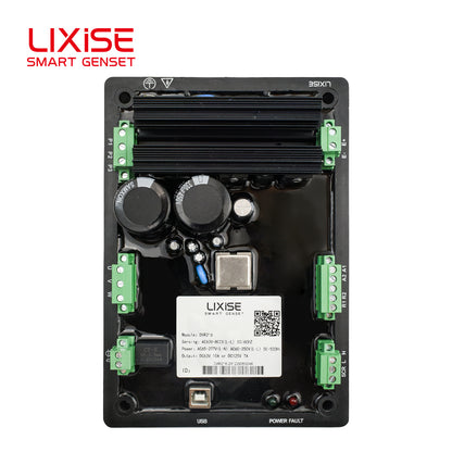 LIXiSE DVR216 Digital AVR | RMS True RMS Detection, Multi-Frequency 50/60/400Hz Generator Voltage Regulator