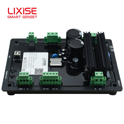 LIXiSE DVR216 Digital AVR | RMS True RMS Detection, Multi-Frequency 50/60/400Hz Generator Voltage Regulator