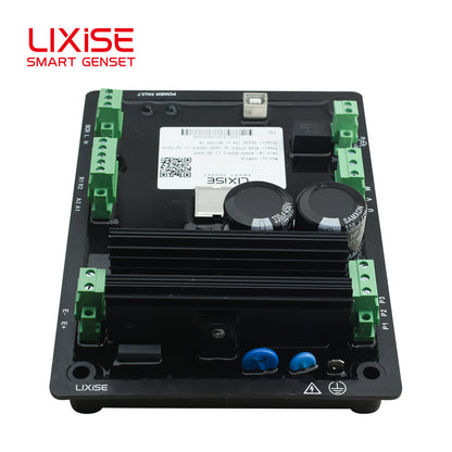 LIXiSE DVR216 Digital AVR | RMS True RMS Detection, Multi-Frequency 50/60/400Hz Generator Voltage Regulator