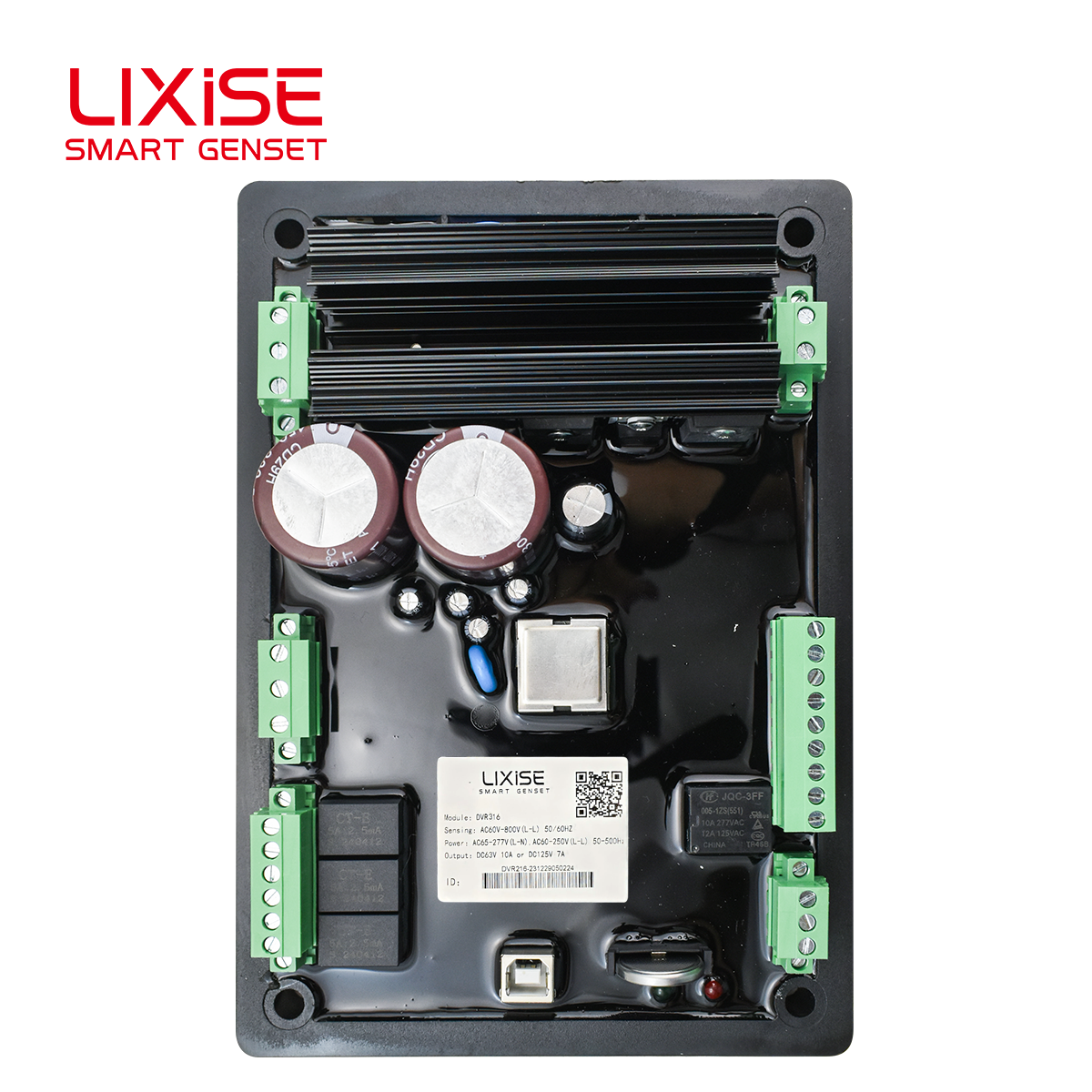 LIXiSE DVR316 Digital Generator AVR | factory & manufacturer With CAN & Bluetooth Communication