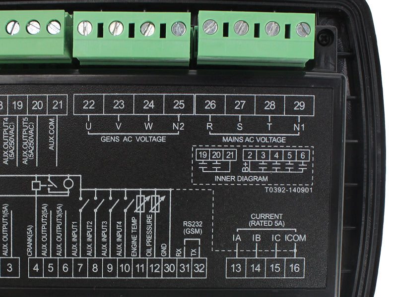 LIXiSE LXC3920 Generator Remote Monitoring Controller | Optimized for DTU, Fast Stable Wireless Data Transmission, GPS Location Tracking, SMS Alarm Notification