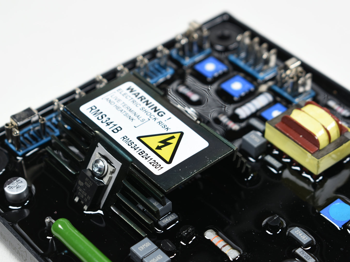 LIXiSE RMS341B Digital AVR | 360-450V Sensing For Non-Center Tap Alternators With Soft Start | Generator Parts Factory