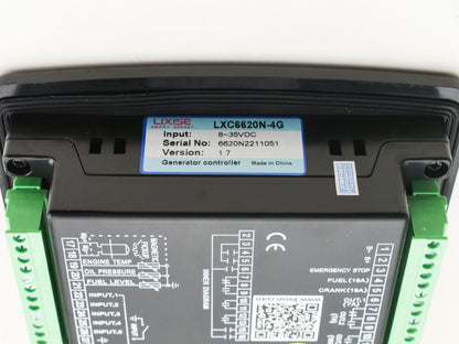 LIXiSE LXC6620N-4G 4G Cloud AMF Genset Controller | Built-in Hidden 4G Antenna, 18s Black Box Fault Playback for Rental & Base Station Generators