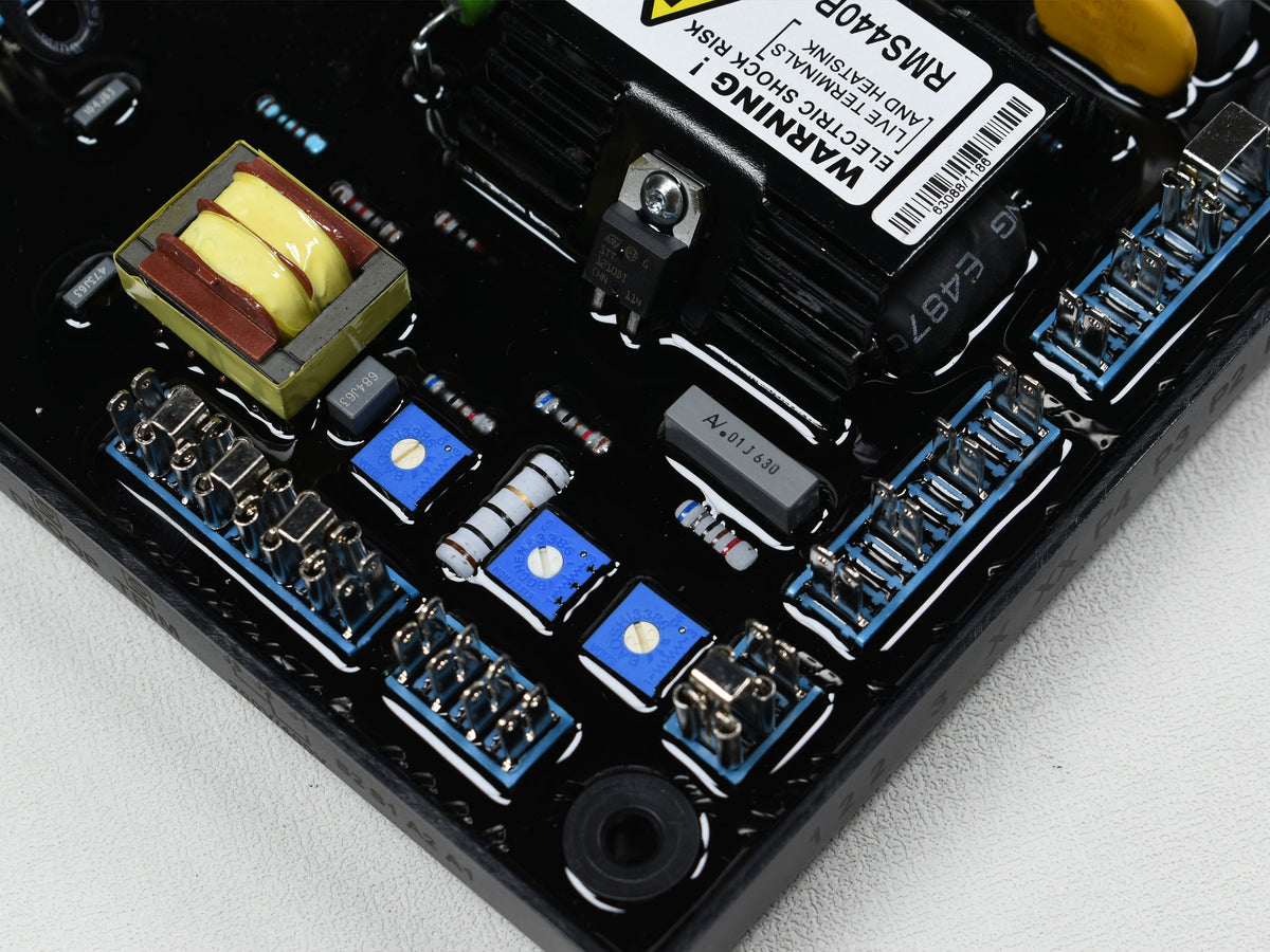 LIXiSE RMS440B Digital AVR | 360-450V Sensing For Non-Center Tap Brushless Alternators | Generator Parts Factory