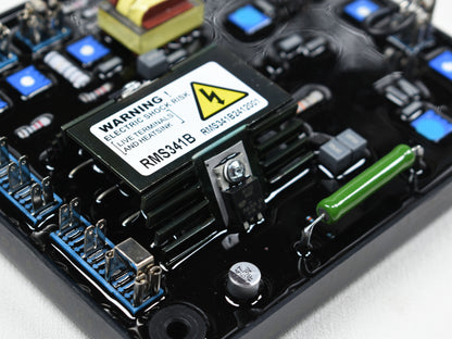 LIXiSE RMS341B Digital AVR | 360-450V Sensing For Non-Center Tap Alternators With Soft Start | Generator Parts Factory