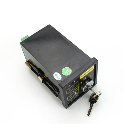 LIXiSE DSE501K Key Operated Manual Engine Controller | DC 9-33V Wide Voltage, 3-Position Key Switch, LED First Fault Indication, Multi Alarm Protection for Diesel Gensets