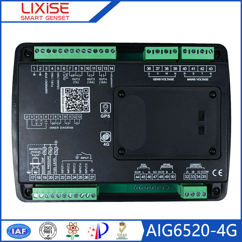 LIXiSE AG6520 Generator Electronic Actuator Fast Response Matched ESD5120 Governor