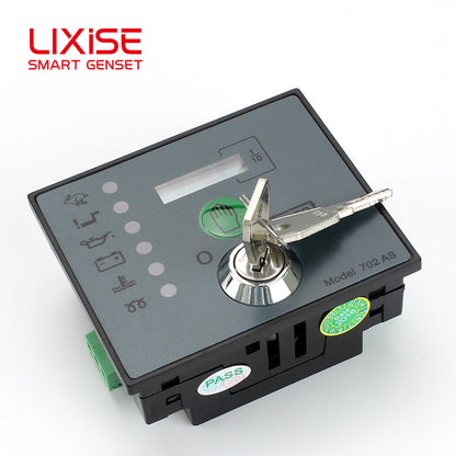 LIXiSE 702AS Engine Control Module | Anti-Tamper LCD Hour Counter, USB PC Calibration, Multi Relay Outputs, Full Engine Fault Protection