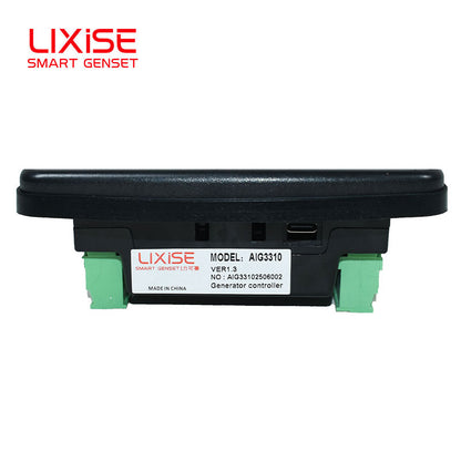 LIXiSE AIG3310 Intelligent Generator Controller LCD Display Automatic Start Stop Genset Control Module