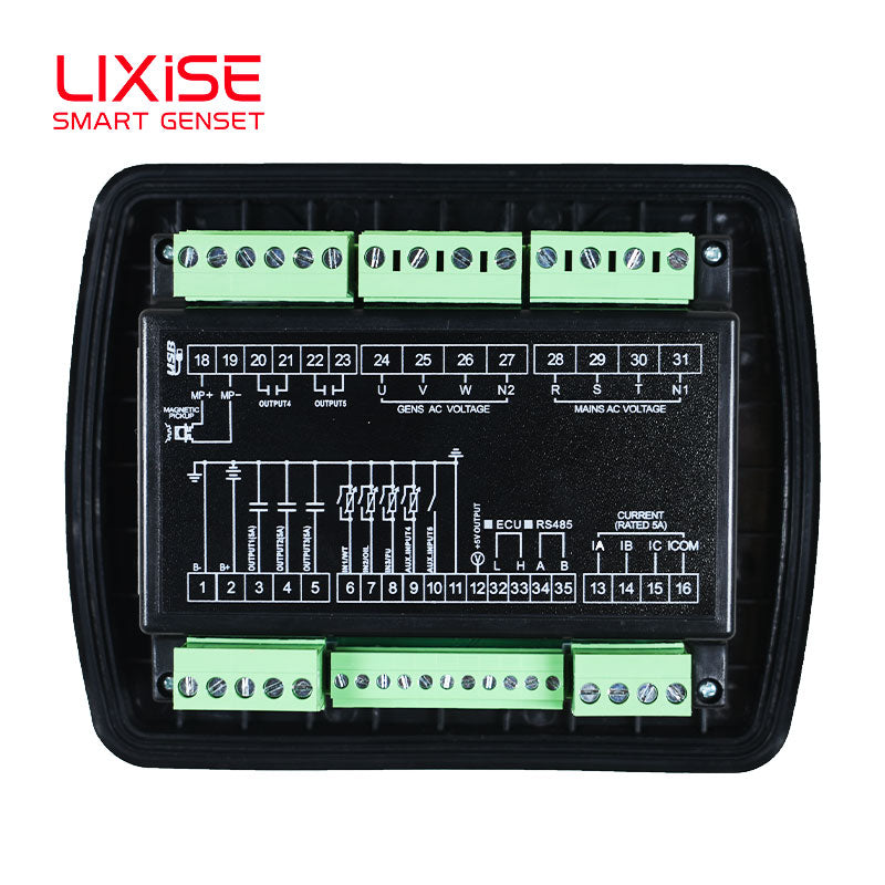 LIXiSE AIG3320 Genset Controller | Remote Signal Control Single Generator Automatic Control Module