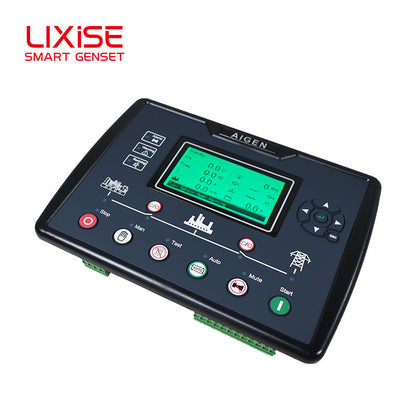 LIXiSE AIG6220 Upgraded Genset Controller | 240\*128 Graphic LCD With Bluetooth Offline Query, Black Box Fault Record & Battery Aging Detection