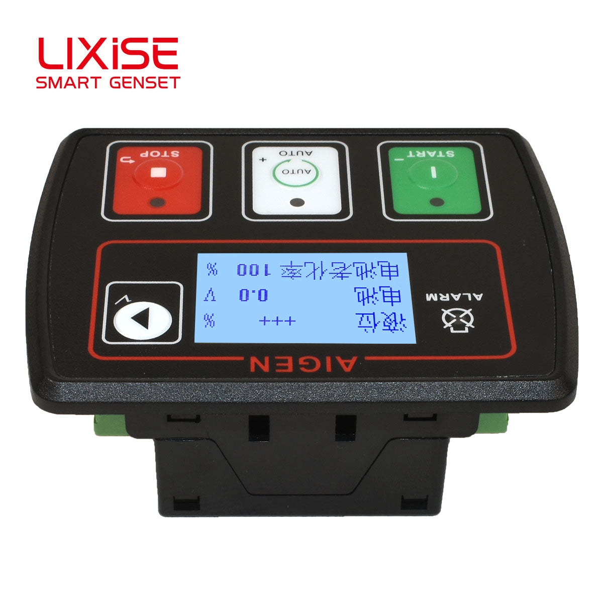 LIXiSE AIG701 Compact Mini Genset Controller | Waterproof Small Generator Auto Start Module With Fault Data Recording & Battery Health Monitor