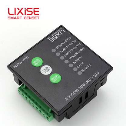 LIXiSE ATS106 Single Mains Genset Automatic Transfer Controller with 32-bit ARM Voltage Abnormality Monitor