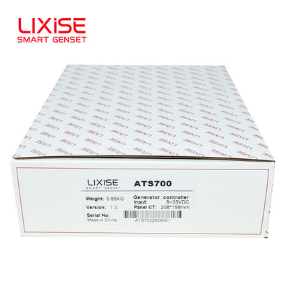 LIXiSE ATS700 Dual Power ATS Controller LCD Display RS485 Communication for Genset ATS Panel