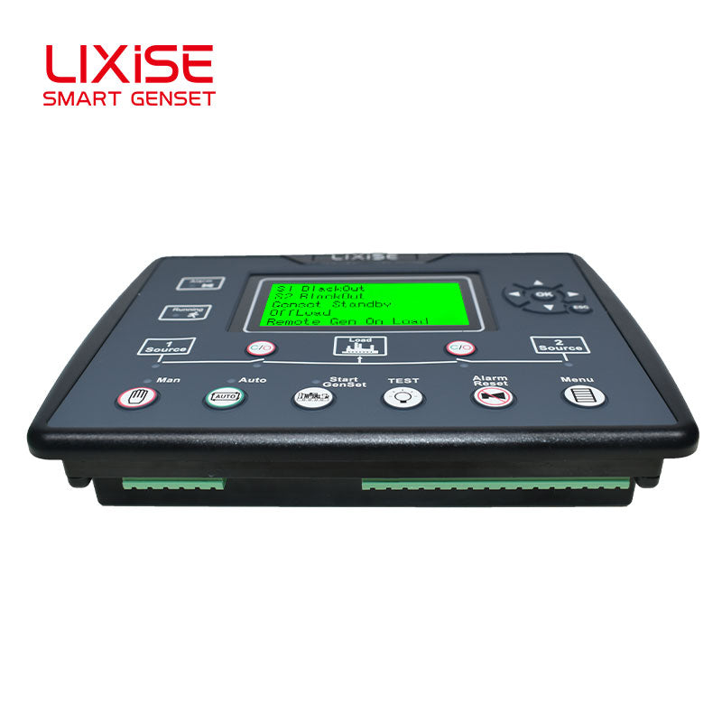 LIXiSE ATS700 Dual Power ATS Controller LCD Display RS485 Communication for Genset ATS Panel
