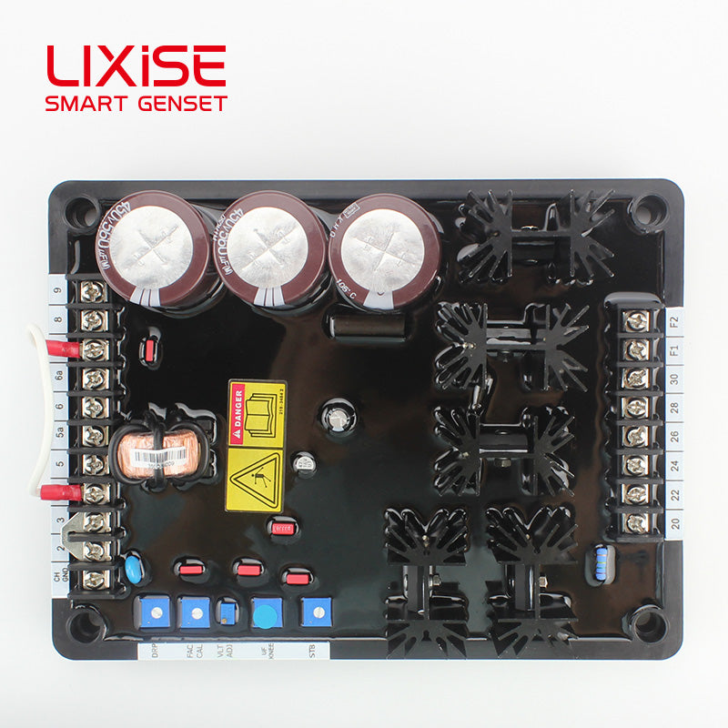 LIXiSE AVC125-10A1 Manufacturer Excitation Current Control AVR | 200℃ High Temp Resistant Stabilizer