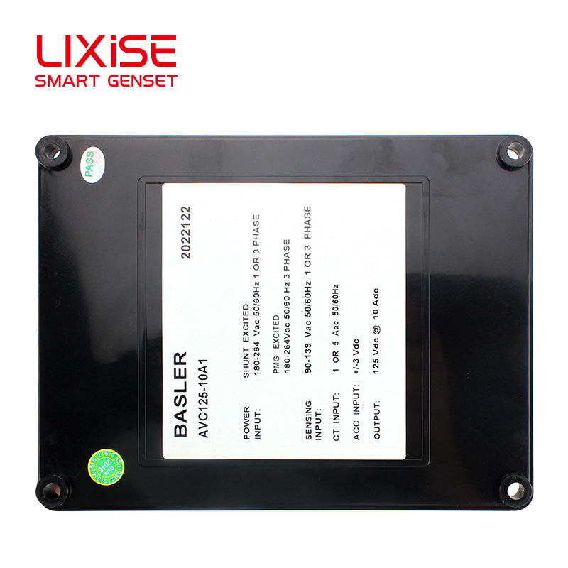 LIXiSE AVC125-10A1 Manufacturer Excitation Current Control AVR | 200℃ High Temp Resistant Stabilizer