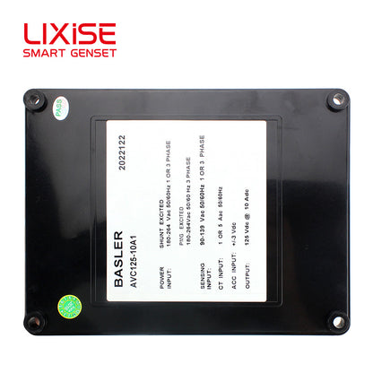 LIXiSE AVC125-10A1 Manufacturer Excitation Current Control AVR | 200℃ High Temp Resistant Stabilizer