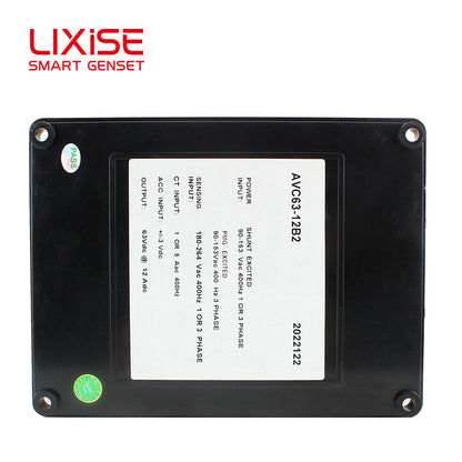 LIXiSE AVC63-12B2 Manufacturer Excitation Current Control AVR | High Temperature Resistant Generator Stabilizer
