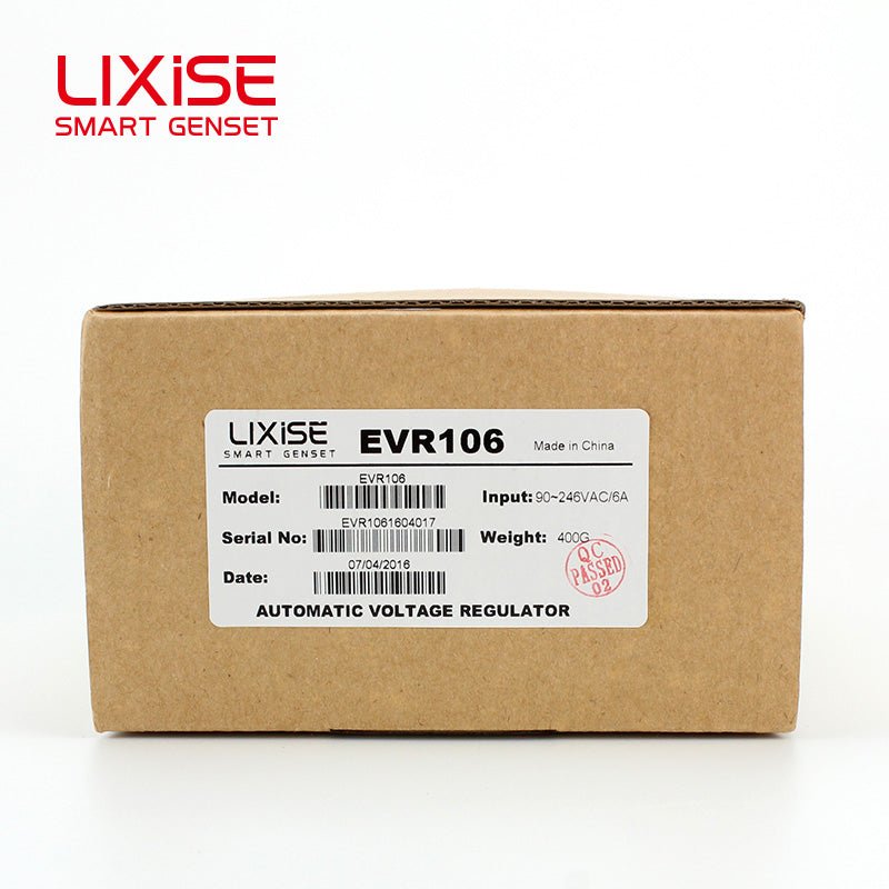 LIXiSE EVR106 Automatic Voltage Regulator | Half‑Wave Phase‑Controlled Rectification Generator AVR Manufacturer