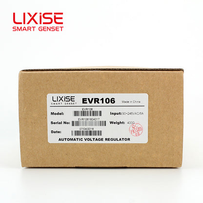 LIXiSE EVR106 Automatic Voltage Regulator | Half‑Wave Phase‑Controlled Rectification Generator AVR Manufacturer