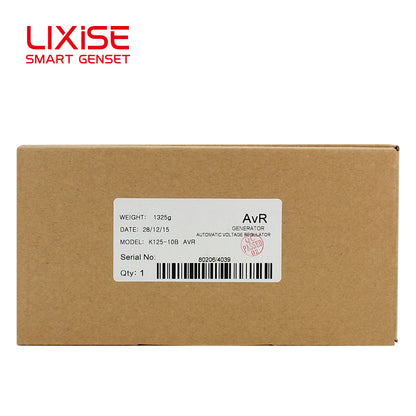 LIXiSE K125-10B AVR | High Quality Adjustable Slope Excitation Regulator | Generator Parts Factory