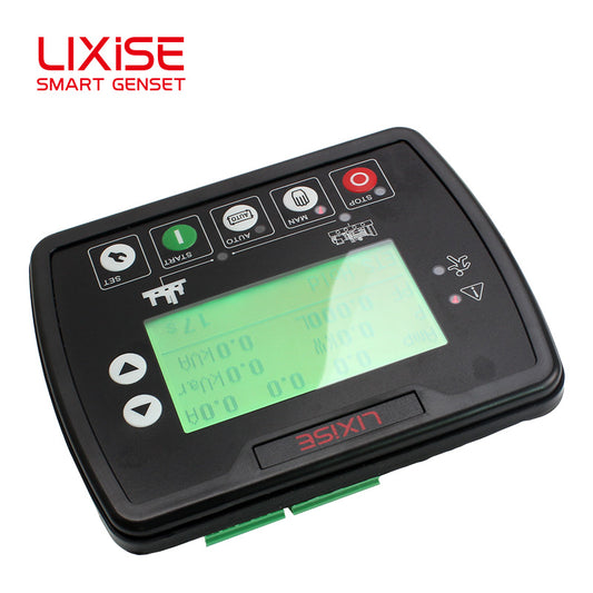 LIXiSE LXC3110 Genset Controller | 132\*64 LCD Single Diesel Generator Auto Control Panel With USB RS232 Parameter Debug & Full Protection