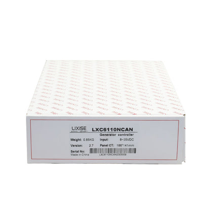 LIXiSE LXC6110CAN LCD Genset Controller | CAN Bus, IoT Remote Monitor, Installment Lock, IP55 Waterproof
