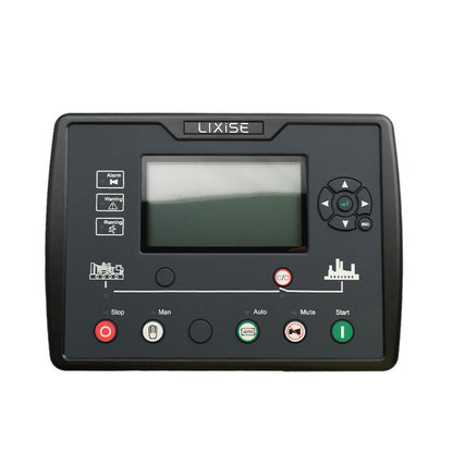 LIXiSE LXC6110CAN LCD Genset Controller | CAN Bus, IoT Remote Monitor, Installment Lock, IP55 Waterproof